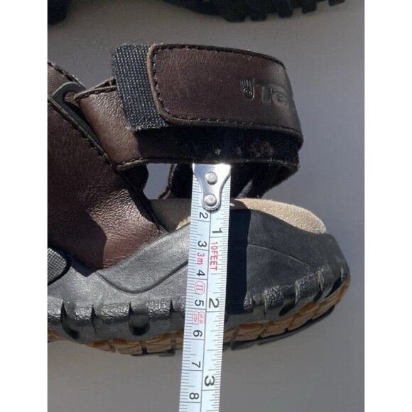Teva Brown leather Sandals Gaine Men’s sz 12 style 6556 Sport Sandals - Picture 9 of 15